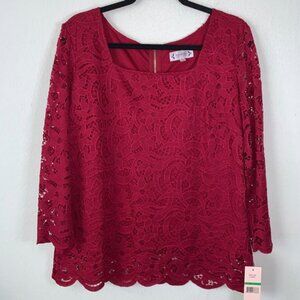 NANETTE LEPORE Lace Blouse